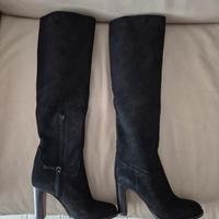 Stivali JD D1953 in Vero Camoscio Nero - N. 36 - 