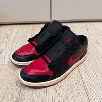 Air Jordan 1 low “bred sail” - Taglia 40