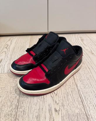 Air Jordan 1 low “bred sail” - Taglia 40