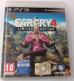 PS3 Far cry 4 Limited edition 🇮🇹 Testato