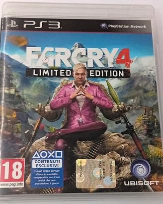 PS3 Far cry 4 Limited edition 🇮🇹 Testato