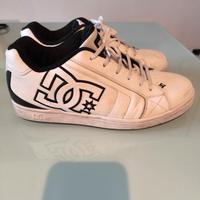 Scarpe originali DC skate bianche Tg.43
