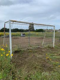 Porte calcio regolari misure  mt 4x2