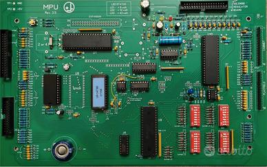 Scheda per Flipper CPU Mpu Nuova Bell games