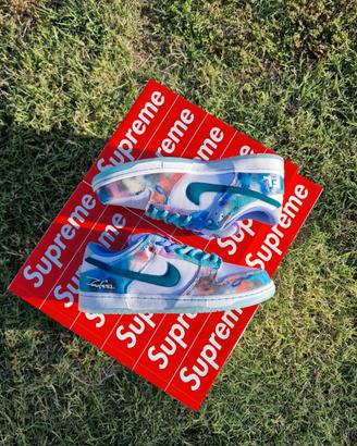 Nike SB Dunk Low Futura Laboratories Bleached Aqua