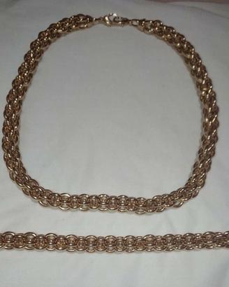 Parure collana e bracciale Pierre Lang