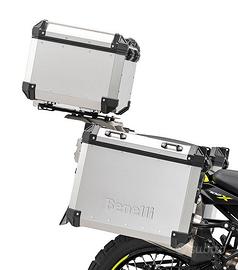 KIT COMPLETO valigie e bauletto Benelli TRK 702x