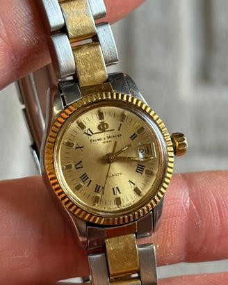 Baume & Mercier Lady Datejust Quartz Vintage Oro