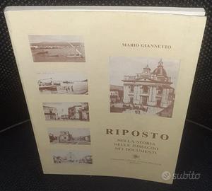 1 LIBRO 1985 Mario Giannetto RIPOSTO STORIA E FOTO