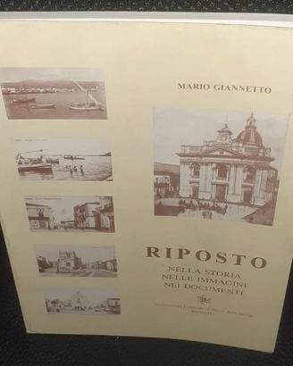 1 LIBRO 1985 Mario Giannetto RIPOSTO STORIA E FOTO