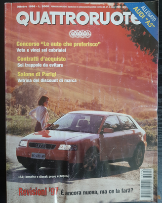 Quattroruote Ottobre 1996 n.492