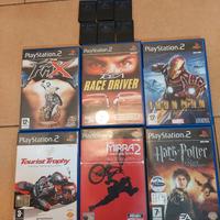 PLAYSTATION 2 PS2 VIDEOGIOCHI E MEMORY CARD