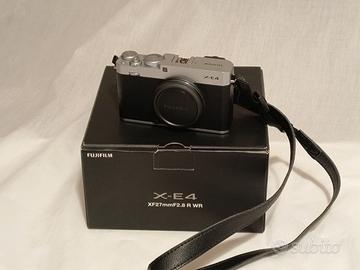 Fujifilm XE4 silver