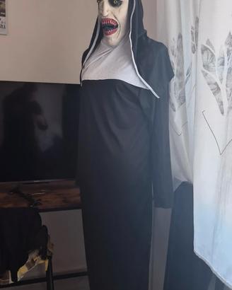 The nun Cosplay Halloween Costume suora taglia M
