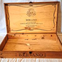 Bersano Cassa / Cassetta vuota in legno per vini