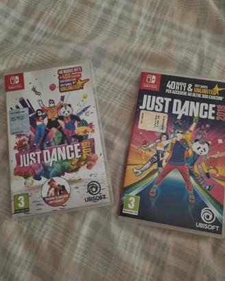 Just Dance 2018 e 2019  Nintendo Switch