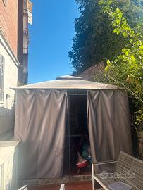 Gazebo da esterno piu dondolo e divanetto