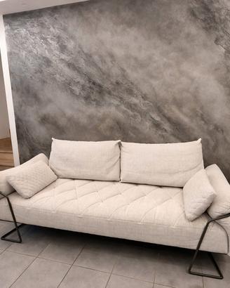 Divano 3 posti colore grigio prodotto Aerre