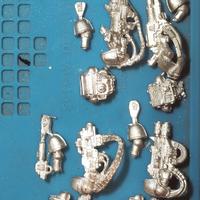 4x armi pesanti zaini coppie braccia Space Marine