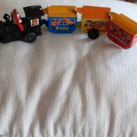 trenino giocattolo vintage