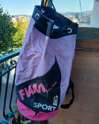 Borsone sportivo di forma cilindrica Fiaam