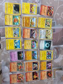 21 Carte pokemon NO DOPPIONI