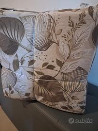 6 cuscini per sedie 40x40 con zip e lacci 
