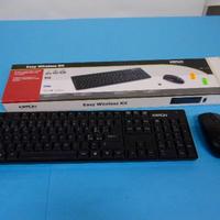 Desktop Easy Wireless Kit USB, usata, tastiera e m