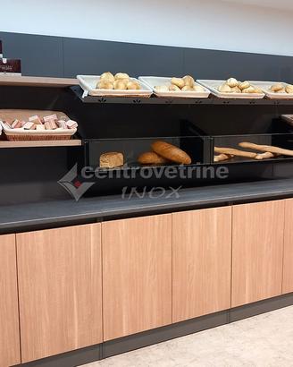 Retrobanco in legno per Panetteria da 400 kit 300