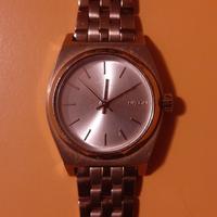 orologio nixon time teller oro rosa