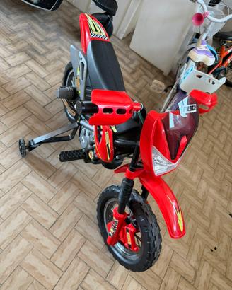 Moto elettrica per bambini