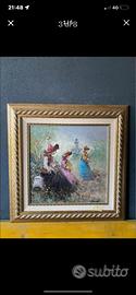 Quadro dipinto cornice Antonio pecorelli