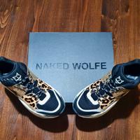 Naked Wolfe Track Leopard Combo - Sneakers Chunky
