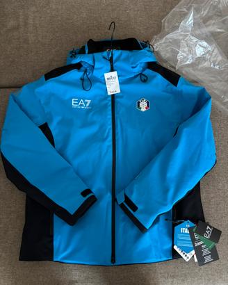 Giacca da sci montagna Azzurra Armani EA7 FISI  XL
