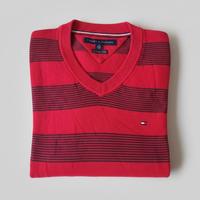 Tommy Hilfiger uomo XS maglione rosso