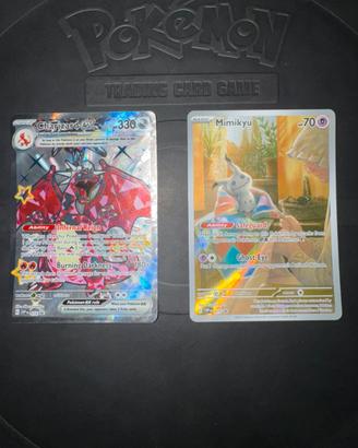 Charizard e Mimikyu Promo Pokemon