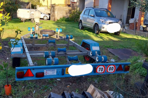 Carrello porta barca