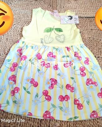 vestito abito bambina 30 mesi 