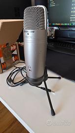 Microfono USB Samson C01U Pro con treppiede
