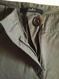 Pantalone TG.44 verde militare Carla G. 