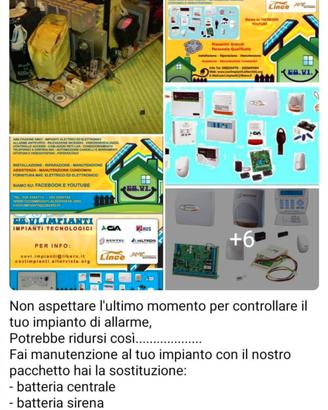Riparazione Impianti di Allarme CIA-HILTRON