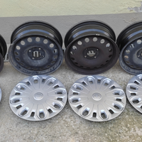 Cerchi 15" e copricerchi originali ford