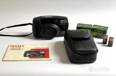Pentax Zoom 105-R analogica TESTATA FUNZIONANTE