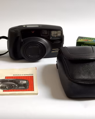 Pentax Zoom 105-R analogica TESTATA FUNZIONANTE