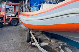 Gommone a motore fuoribordo