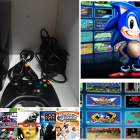 Xbox360 + 50 giochi (tra cui la serie di sonic )