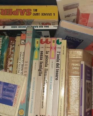 Lotto 50 Libri vintage Stock affari x rivenditori