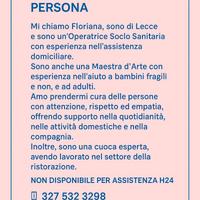 Oss/assistente familiare