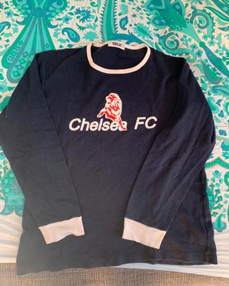 👕 Maglia Chelsea FC Vintage Style – Blu Notte