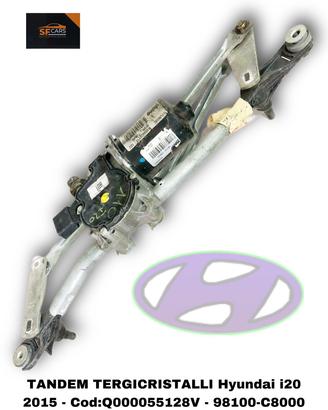 TANDEM TERGICRISTALLO HYUNDAI i20 2° Serie Benzin